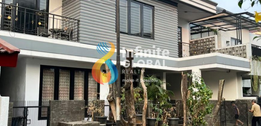 Rumah 2 Lantai Bintaro Sektor 9 Fasad Modern, 5+1 Kamar, LB 324 m²