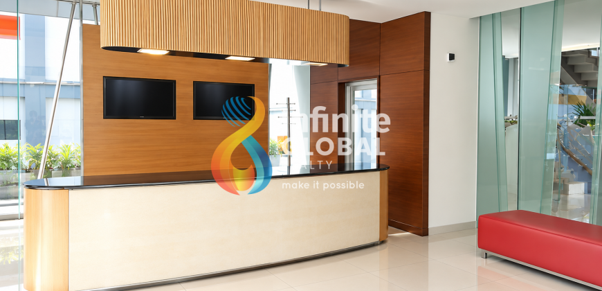Gedung Kantor Premium Balikpapan – Fasad Modern & Lobby Elegan